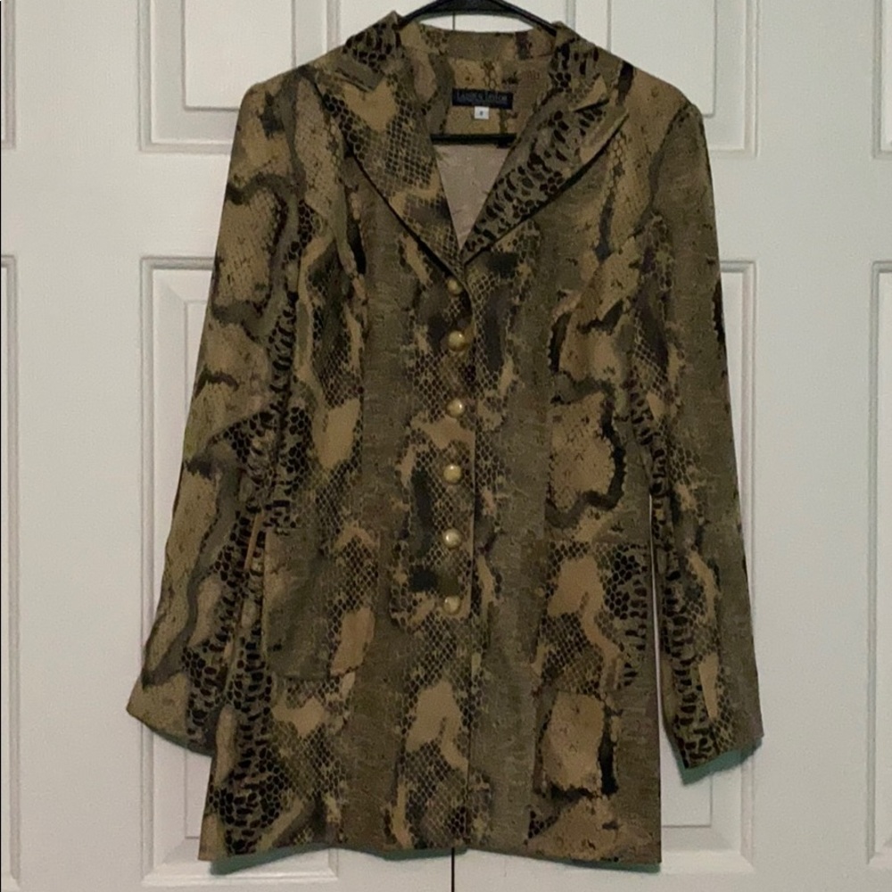 Fabulous Python Print Jacket - image 1